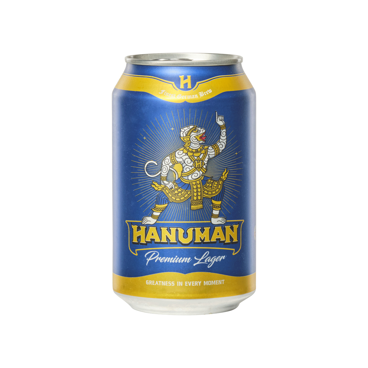 Hanuman Beer Can 330ml- Premium Lager