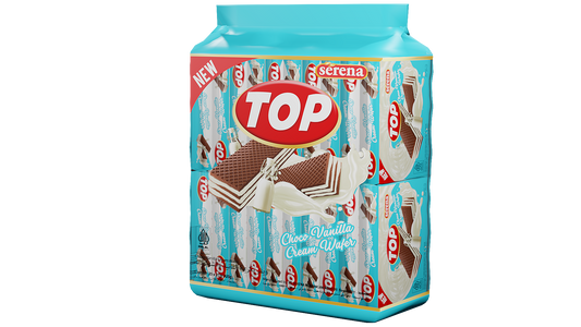Top Vanilla Cream Wafer 1 pack 21g