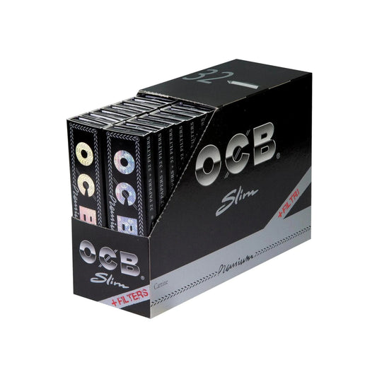 OCB Slim FLTR Rolling Paper-1 Pc- 32 Sheets