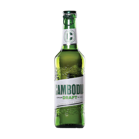 Cambodia Premiun Draft Bottle Beer 330 ml