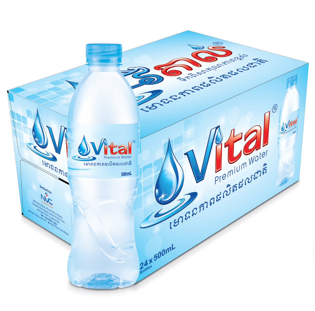 Vital Drinking Water 500ml x 24 bottles