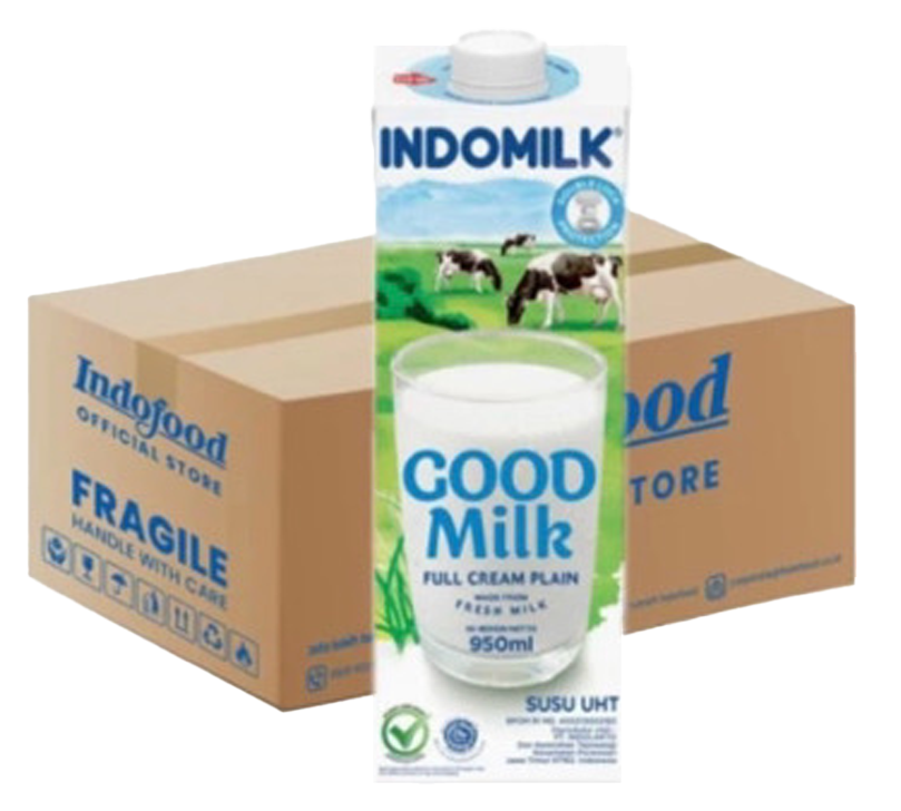 Indomilk Full Cream Milk Tetra Pack 950ml