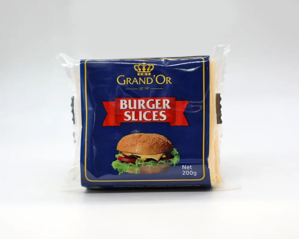 Grand'Or Burger Slices Cheese 200g