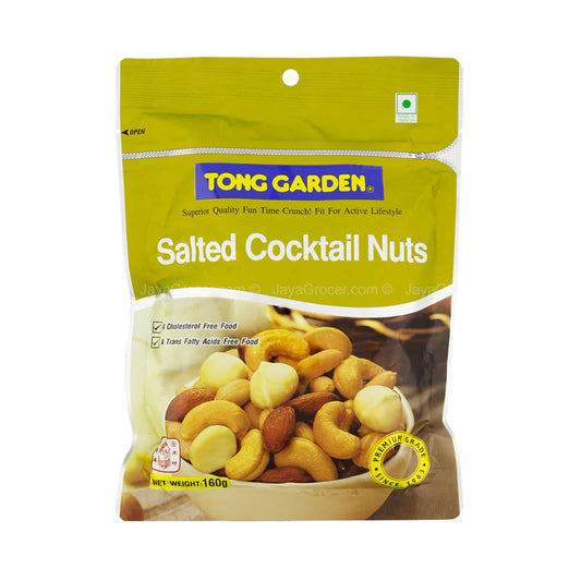 Tong Garden Salted Cocktail Nuts 160g Snacks Pack