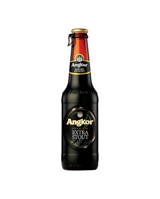 Angkor Extra Stout Beer 330ml Bottle