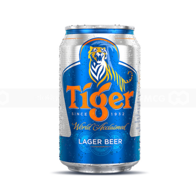 Tiger Lager Beer 330 ml can