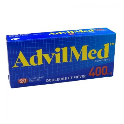 Advilmed Ibuprofene- 400mg- Pain & Fever- Pack of 20 Tab