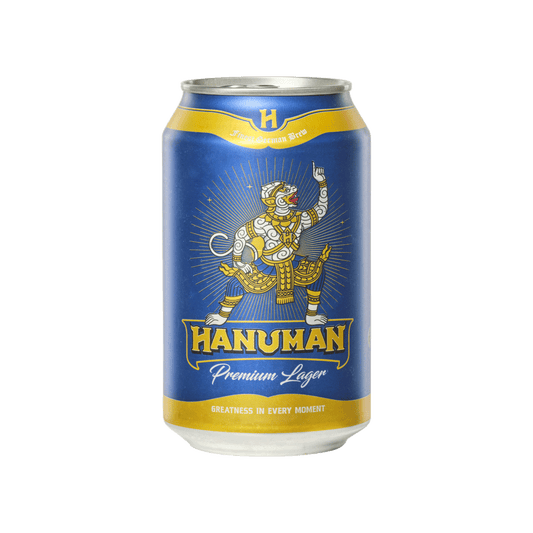 Hanuman Beer Can 330ml- Premium Lager