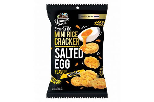 Younger Farm Mini Rice Cracker Salted Egg 60g