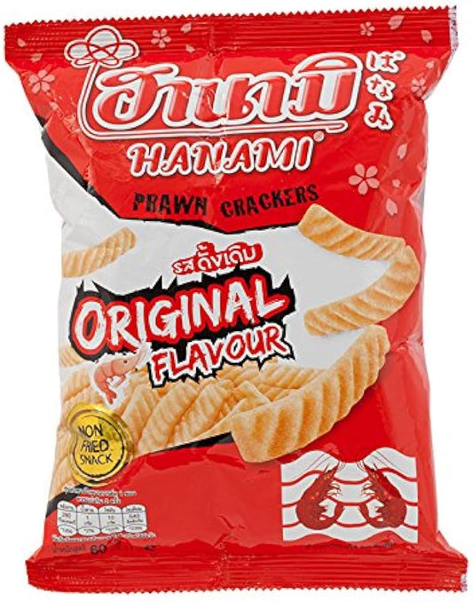 Hanami Prawn Cracker- Original Flavor- 50g Pack