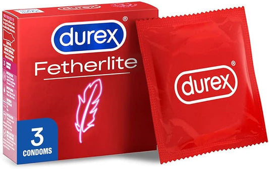 Durex Fetherlite Thin Condoms- 1x3 pcs