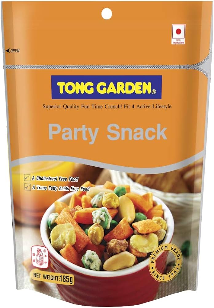 Tong Garden Party Snack 180g Pack