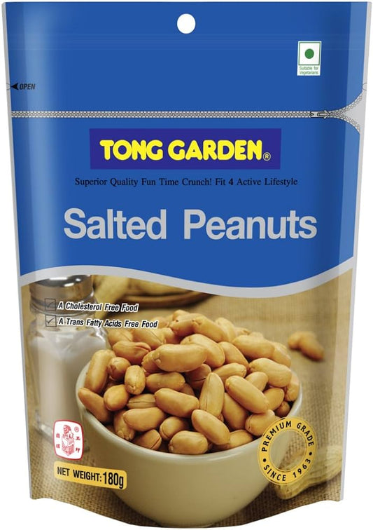 Tong Garden Salted Peanuts 160g Snacks Pack