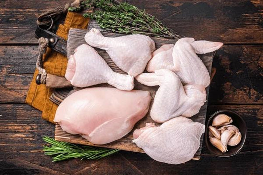 1Kg- Assorted Chicken (Drumstick, Breast & Whole Wing)