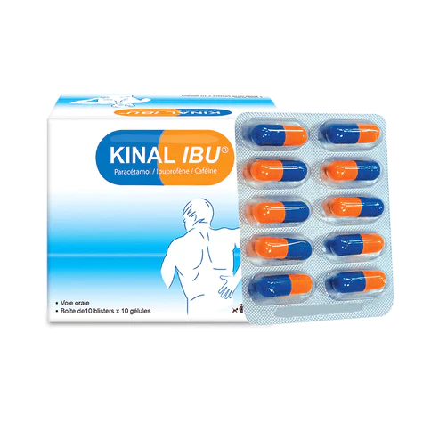 Kinal Ibu- Muscle Pain Tab- 10 Tab Blister