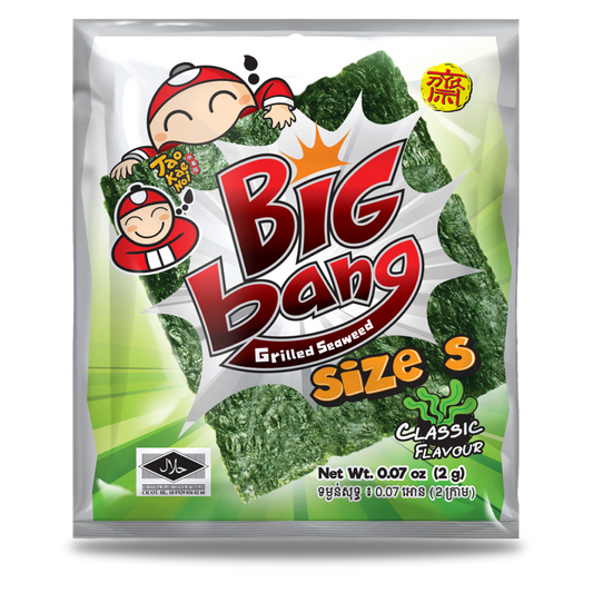 Tao Kae Noi- Big Bang Grilled Seaweed- Classic Flavor