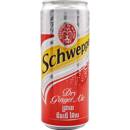 Schwepees Ginger Ale- 330ml Can