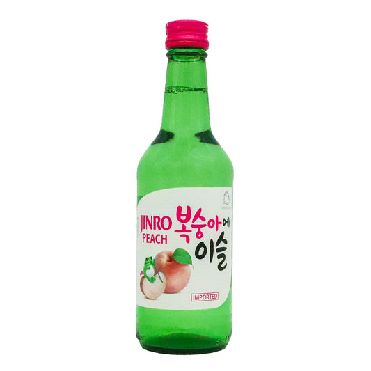 Jinro Peach Soju Bottle