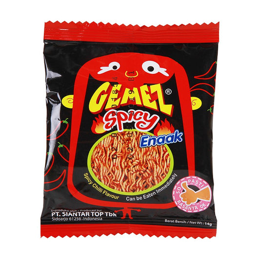 Gemez Enaak Spicy Chilly Level 1- Crispy Noodles Snack