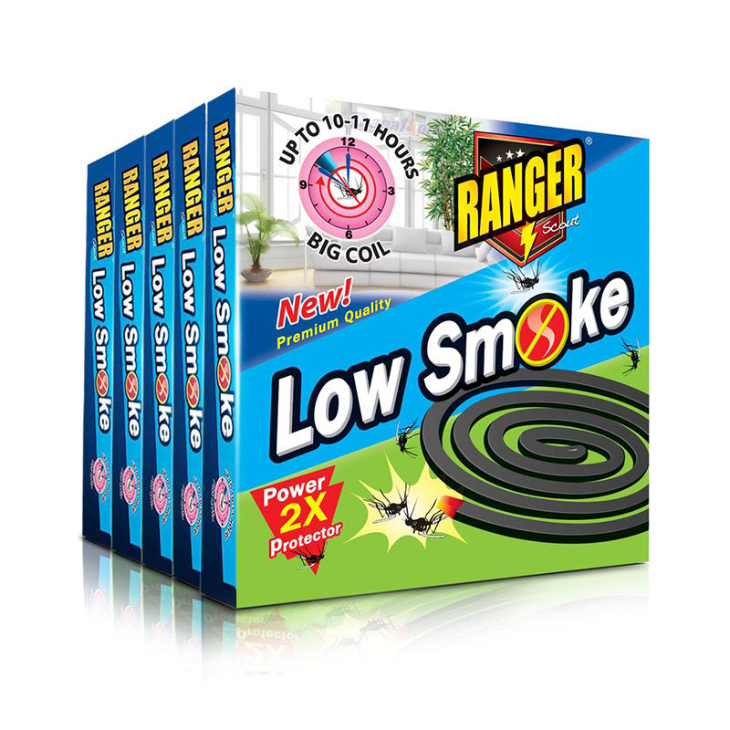 Ranger Low Smoke Mosquito Repellent Coil x1 box