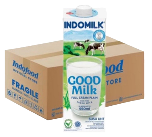 Indomilk Full Cream Milk Tetra Pack 950ml