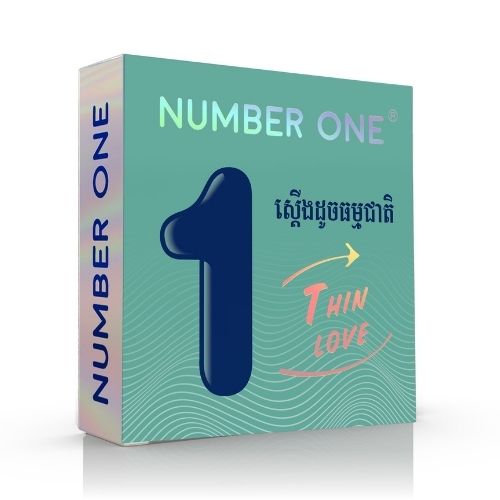Number one Thin Love Condoms - 1x3 pcs