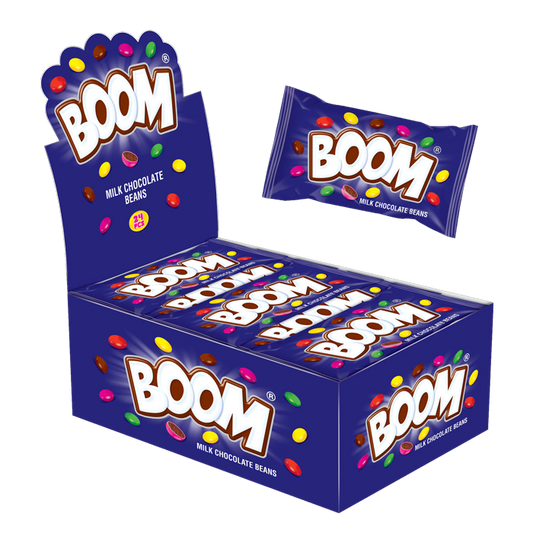 Boom Milk Choco Beans 24 Pcs x 20g