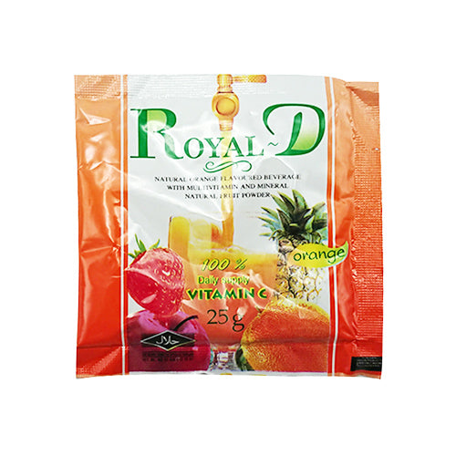 Royal D Orange Electrolyte- 1 Sachet of 25g