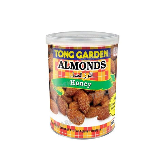 Tong Garden Honey Almonds Can 140g