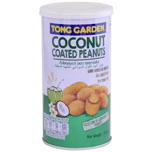 Tong Garden Coated Peanuts Coconut Flavour Can 160g