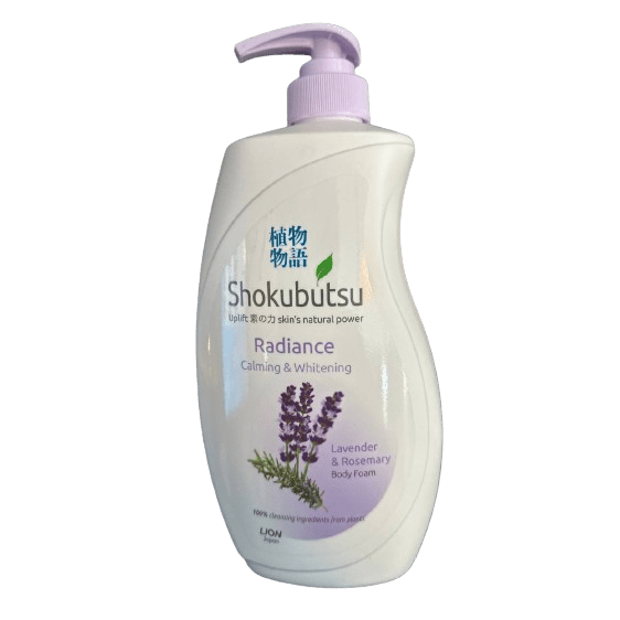 Shokubutsu- Radiance- Body Wash- Lavender- Calming and Whitening- 900ml