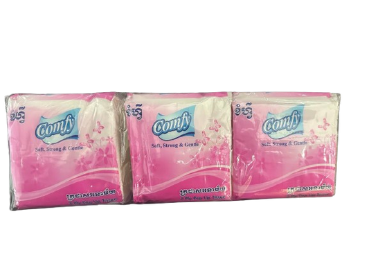 Comfy 2 Ply Tissue- Pack Of 6