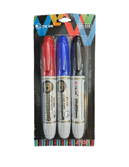 Permanent Marker- Set of 3 pcs