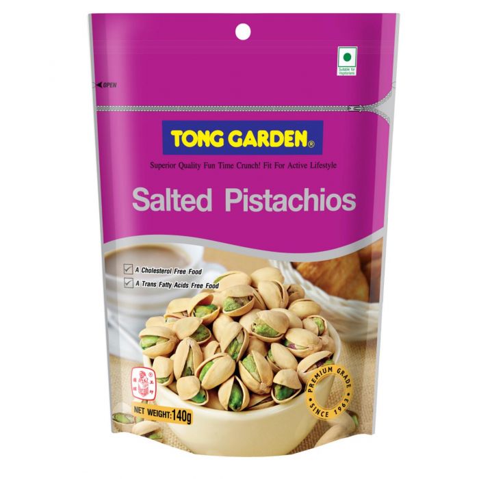 Tong Garden Salted Pistachiios 140g Snacks Pack