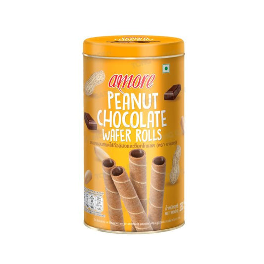 Amore- Peanut Chocolate Wafer Roll 280g